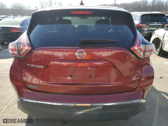 2016 Nissan Murano S with VIN 5N1AZ2MG5GN149686, listed as a Copart auction lot 48417895 with 112,144 mi miles and Salvage Title. Bid and sale history available at carsss.com. Image 6.