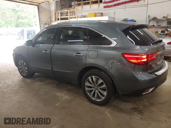 2015 Acura MDX Technology с VIN 5FRYD4H4XFB031366, выставлен на аукционе Copart как лот 59013625 с пробегом 188 073 миль миль и Списание • Salvage title. История ставок и продаж доступна на DreamBid. Изображение 2.