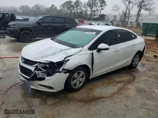 2016 Chevrolet Cruze LS with VIN 1G1BC5SM0G7247820, listed as a Copart auction lot 42033395 with 110,786 mi miles and Salvage Title. Bid and sale history available at carsss.com. Image 1.
