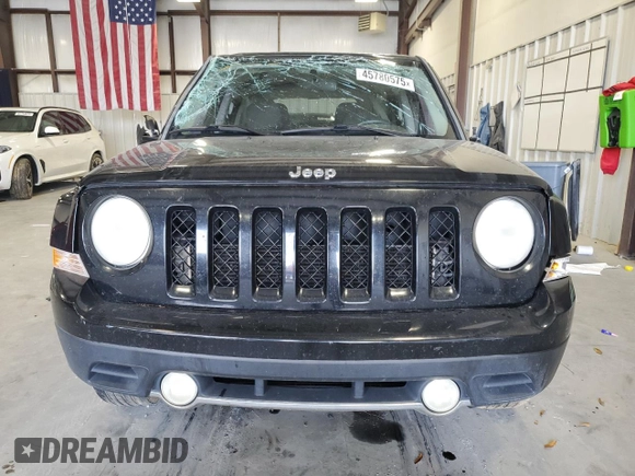 2012 Jeep Patriot Latitude with VIN 1C4NJRFB6CD689460, listed as a Copart auction lot 45780575 with 168,975 mi miles and Salvage Title. Bid and sale history available at carsss.com. Image 5.