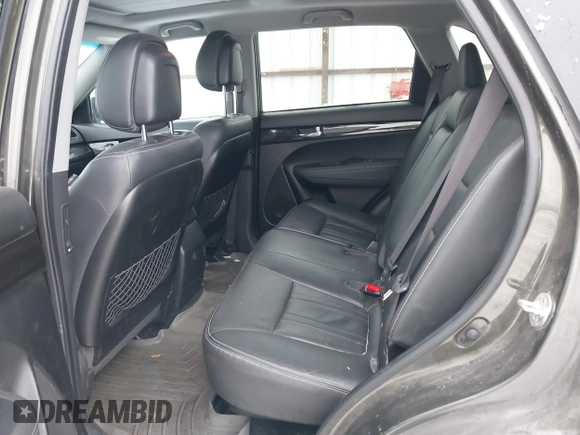 2012 Kia Sorento EX with VIN 5XYKUDA2XCG200628, listed as a IAAI auction lot 41495625 with 207,229 mi miles. Bid and sale history available at carsss.com. Image 8.