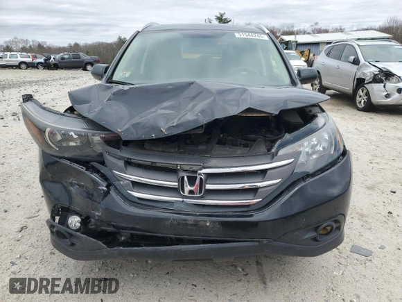 2012 Honda CR-V EX-L z VIN JHLRM4H72CC027727, wystawiony jako Copart lot #51544245 z przebiegiem 121 705 mil mil oraz Czysty tytuł • Clean title. Historia ofert i sprzedaży dostępna na DreamBid. Obrazek 5.