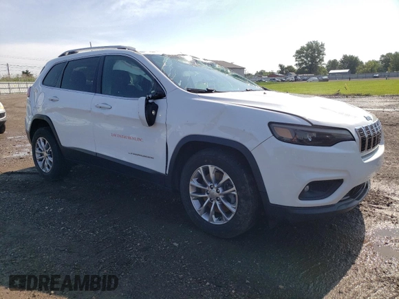 2020 Jeep Cherokee Latitude Plus with VIN 1C4PJMLB2LD638876, listed as a Copart auction lot 61852975 with 103,208 mi miles and Salvage title. Bid and sale history available at DreamBid. Image 4.