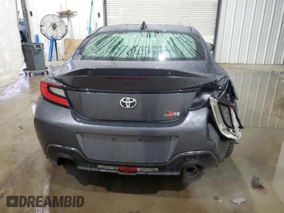 2024 Toyota GR86 Premium with VIN JF1ZNBE15R9755925, listed as a Copart auction lot 83230364 with 11,128 mi miles and Salvage Title. Bid and sale history available at carsss.com. Image 6.