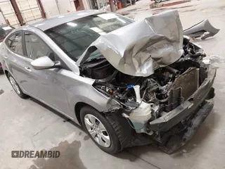 2016 Hyundai Elantra SE with VIN 5NPDH4AE0GH697288, listed as a IAAI auction lot 42408887 with 39,010 mi miles and . Bid and sale history available at DreamBid. Image 1.