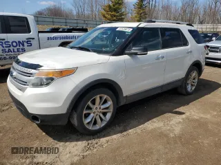 2014 Ford Explorer XLT with VIN 1FM5K8D88EGA10199, listed as a Copart auction lot 52526875 with 207,332 mi miles and Salvage Title. Bid and sale history available at DreamBid. Image 1.