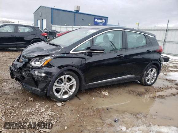 2017 Chevrolet Bolt EV LT with VIN 1G1FW6S07H4190062, listed as a Copart auction lot 42325513 with 76,088 mi miles. Bid and sale history available at carsss.com. Image 1.