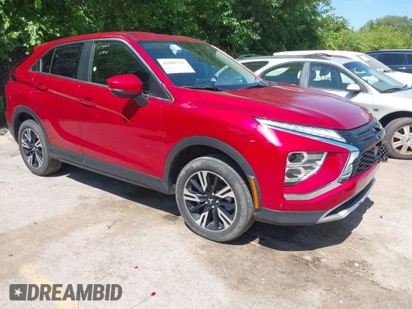 2024 Mitsubishi Eclipse Cross SE z VIN JA4ATWAA7RZ003387, wystawiony jako IAAI lot #42691727 z przebiegiem 40 419 mil mil oraz . Historia ofert i sprzedaży dostępna na DreamBid. Obrazek 1.