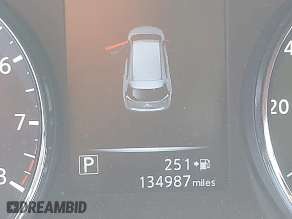 2017 Nissan Rogue SV with VIN KNMAT2MT2HP580785, listed as a IAAI auction lot 41811204 with 134,987 mi miles. Bid and sale history available at carsss.com. Image 15.