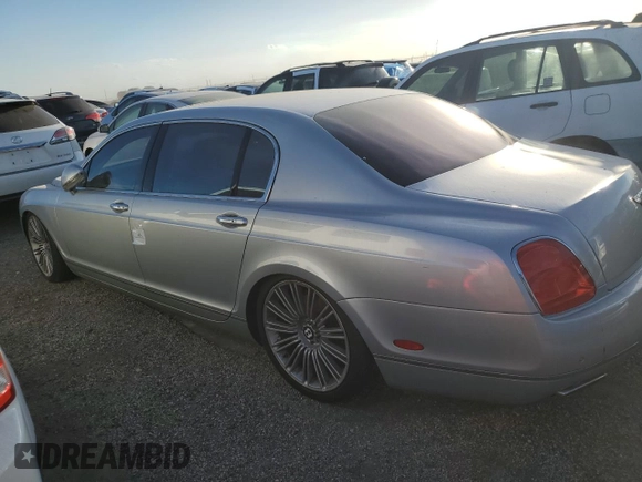 2012 Bentley Flying Spur with VIN SCBBP9ZA6CC075036, listed as a Copart auction lot 76157874 with Not provided miles and Salvage title. Bid and sale history available at DreamBid. Image 2.