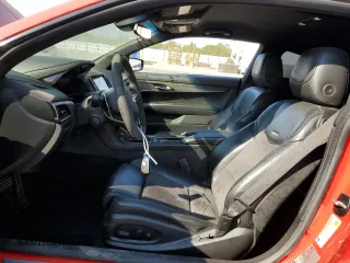 2017 Cadillac ATS-V with VIN 1G6AN1RY1H0184660, listed as a Copart auction lot 76267494 with 81,309 mi miles and Salvage Title. Bid and sale history available at carsss.com. Image 7.