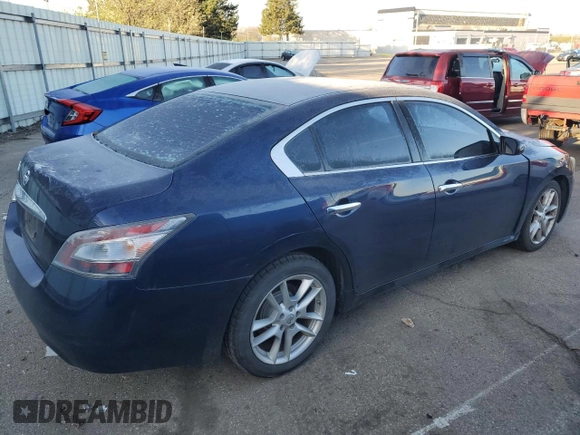 2012 Nissan Maxima SV with VIN 1N4AA5APXCC827085, listed as a Copart auction lot 52006935 with 161,464 mi miles and Clean title. Bid and sale history available at DreamBid. Image 3.