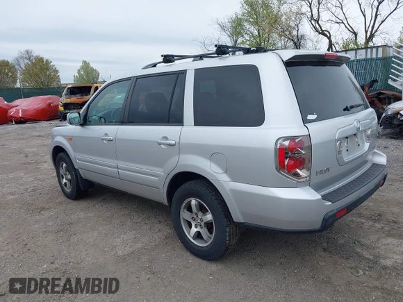 2008 Honda Pilot SE with VIN 5FNYF18348B001042, listed as a IAAI auction lot 42009283 with Not Provided miles and . Bid and sale history available at DreamBid. Image 3.