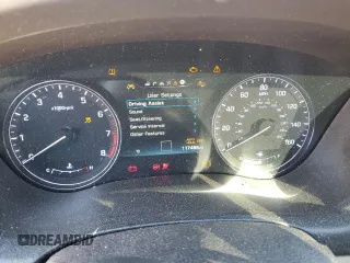 2016 Hyundai Genesis 3.8L with VIN KMHGN4JEXGU140315, listed as a Copart auction lot 47215835 with 117,486 mi miles and Salvage Title. Bid and sale history available at carsss.com. Image 9.
