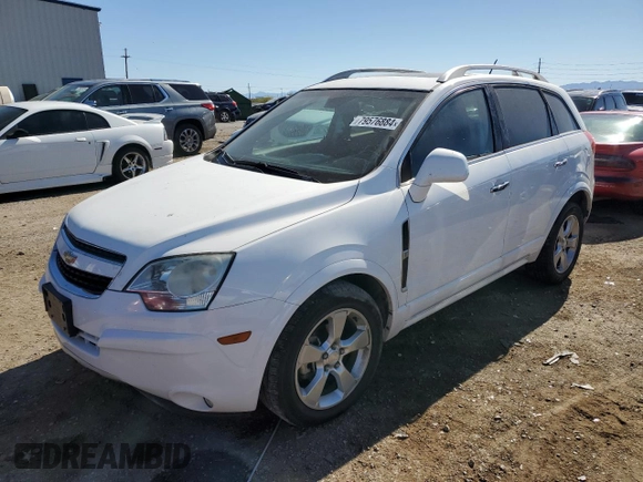 2013 Chevrolet Captiva Sport LTZ with VIN 3GNAL4EK6DS628664, listed as a Copart auction lot 79576884 with 115,634 mi miles and Clean Title. Bid and sale history available at DreamBid. Image 1.