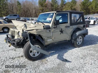 2018 Jeep Wrangler Willys Wheeler W z VIN 1C4AJWAG1JL800872, wystawiony jako Copart lot #84492064 z przebiegiem 39 032 mil mil oraz Szkoda całkowita • Salvage title. Historia ofert i sprzedaży dostępna na DreamBid. Obrazek 1.