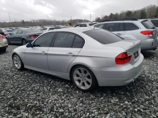 2007 BMW 3 Series 335xi with VIN WBAVD53547AV14739, listed as a Copart auction lot 50058055 with 141,075 mi miles and Clean Title. Bid and sale history available at carsss.com. Image 2.