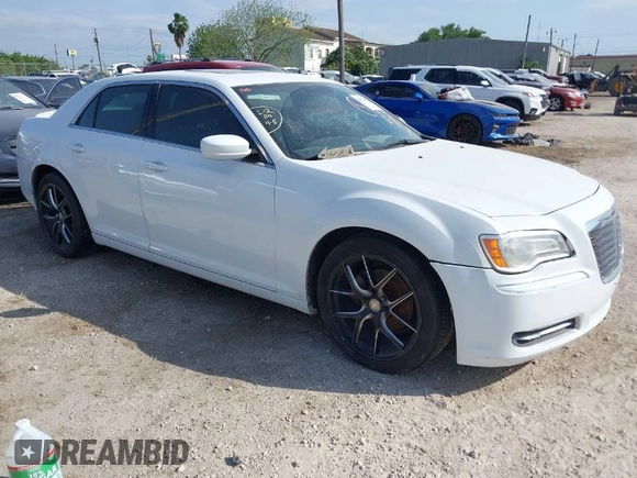 2013 Chrysler 300 Motown with VIN 2C3CCAAGXDH530004, listed as a IAAI auction lot 41973189 with 105,213 mi miles. Bid and sale history available at carsss.com. Image 1.