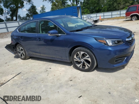 2022 Subaru Legacy Premium с VIN 4S3BWAD61N3020582, выставлен на аукционе Copart как лот 51466395 с пробегом 17 841 миль миль и Списание • Salvage title. История ставок и продаж доступна на DreamBid. Изображение 4.