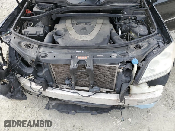 2009 Mercedes-Benz GL 450 with VIN 4JGBF71E49A492626, listed as a Copart auction lot 51293385 with 216,690 mi miles and Salvage Title. Bid and sale history available at DreamBid. Image 12.