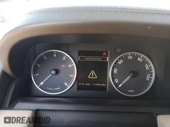 2013 Land Rover Range Rover Sport HSE Lux with VIN SALSK2D48DA775974, listed as a Copart auction lot 59541045 with 114,569 mi miles and Salvage title. Bid and sale history available at DreamBid. Image 9.