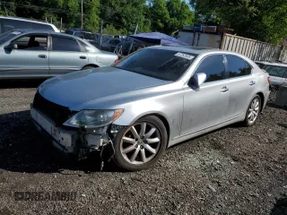 2007 Lexus LS 460 z VIN JTHBL46F375004512, wystawiony jako Copart lot #57252935 z przebiegiem Nie podano mil oraz Szkoda całkowita • Salvage title. Historia ofert i sprzedaży dostępna na DreamBid. Obrazek 1.