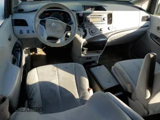 2013 Toyota Sienna L with VIN 5TDZK3DC7DS289422, listed as a Copart auction lot 87951105 with 183,949 mi miles and Salvage Title. Bid and sale history available at carsss.com. Image 8.