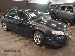 2006 Audi A4 2.0T z VIN WAUDF78E26A015544, wystawiony jako IAAI lot #41573089 z przebiegiem 114 924 mil mil oraz . Historia ofert i sprzedaży dostępna na DreamBid. Obrazek 1.