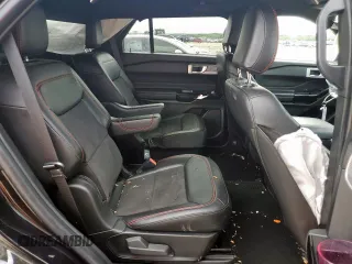2022 Ford Explorer ST-Line with VIN 1FMSK7KH0NGB06232, listed as a Copart auction lot 55679435 with 52,499 mi miles and Salvage title. Bid and sale history available at DreamBid. Image 11.
