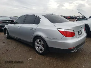 2008 BMW 5 Series 528i with VIN WBANU53518C113414, listed as a Copart auction lot 57770515 with 241,694 mi miles and Salvage title. Bid and sale history available at DreamBid. Image 2.