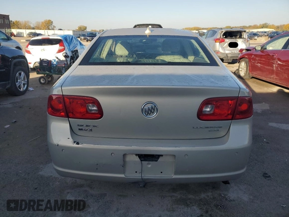2009 Buick Lucerne CXL with VIN 1G4HD57M39U138968, listed as a Copart auction lot 77555374 with 172,065 mi miles and Salvage Title. Bid and sale history available at carsss.com. Image 6.