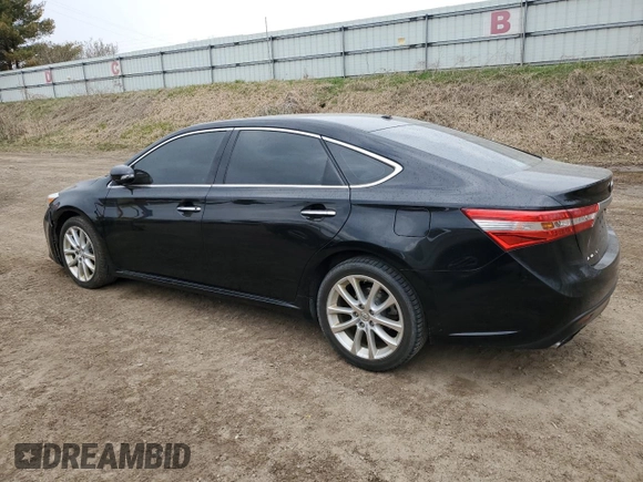 2013 Toyota Avalon XLE with VIN 4T1BK1EB4DU059369, listed as a Copart auction lot 53482475 with 134,577 mi miles and Salvage Title. Bid and sale history available at DreamBid. Image 2.