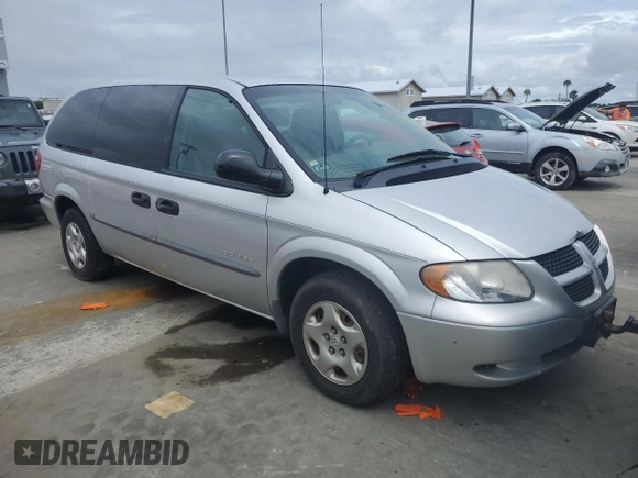 2001 Dodge Caravan SE with VIN 1B4GP24311B254538, listed as a Copart auction lot 74230414 with 0 mi miles and Salvage Title. Bid and sale history available at carsss.com. Image 4.