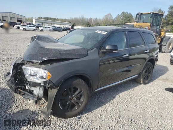 2013 Dodge Durango Crew z VIN 1C4RDJDG5DC675551, wystawiony jako Copart lot #50576895 z przebiegiem Nie podano mil oraz Szkoda całkowita • Salvage title. Historia ofert i sprzedaży dostępna na DreamBid. Obrazek 1.