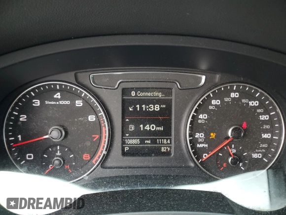 2018 Audi Q3 Premium Plus with VIN WA1JCCFS2JR002863, listed as a Copart auction lot 51653775 with 108,865 mi miles and Salvage Title. Bid and sale history available at carsss.com. Image 9.