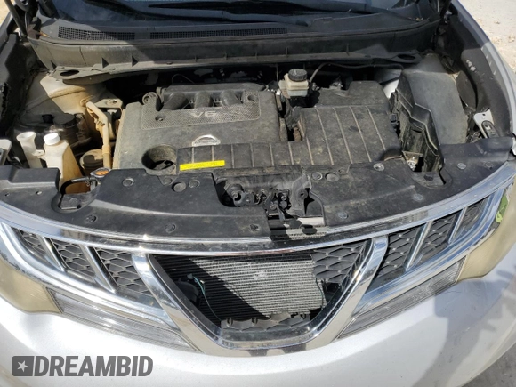 2013 Nissan Murano SL with VIN JN8AZ1MU4DW210007, listed as a Copart auction lot 47432465 with 267,484 mi miles and Clean Title. Bid and sale history available at carsss.com. Image 12.