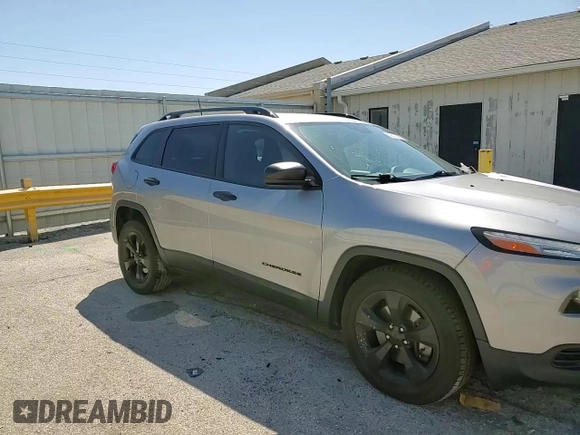 2017 Jeep Cherokee Sport with VIN 1C4PJMAB4HW544836, listed as a Copart auction lot 52512785 with 77,733 mi miles and Salvage Title. Bid and sale history available at DreamBid. Image 11.