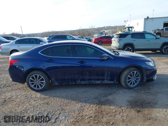 2018 Acura TLX with VIN 19UUB1F33JA008030, listed as a IAAI auction lot 41646216 with 55,931 mi miles and . Bid and sale history available at DreamBid. Image 13.