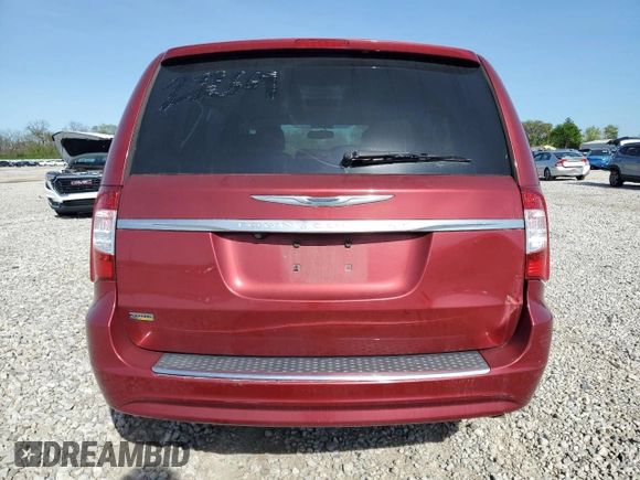 2014 Chrysler Town & Country Touring with VIN 2C4RC1BG9ER272669, listed as a Copart auction lot 53273665 with 182,766 mi miles and Salvage Title. Bid and sale history available at DreamBid. Image 6.