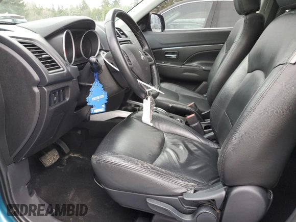 2014 Mitsubishi Outlander Sport SE with VIN 4A4AJ3AU9EE603276, listed as a Copart auction lot 81506614 with 267,913 mi miles and Salvage title. Bid and sale history available at DreamBid. Image 7.