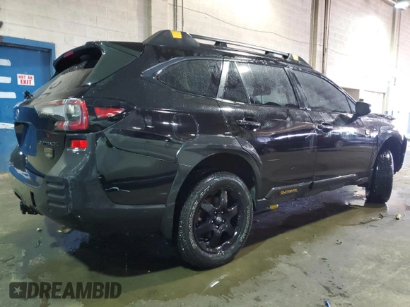 2023 Subaru Outback Wilderness with VIN 4S4BTGUD0P3197780, listed as a Copart auction lot 45864705 with 78,583 mi miles and Salvage title. Bid and sale history available at DreamBid. Image 3.