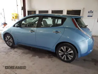 2015 Nissan LEAF SV with VIN 1N4AZ0CPXFC329112, listed as a Copart auction lot 65604163 with 67,558 mi miles. Bid and sale history available at carsss.com. Image 2.