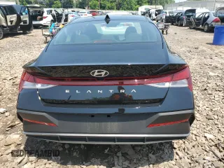 2025 Hyundai Elantra SE with VIN KMHLL4DG0SU931768, listed as a Copart auction lot 60353885 with 1,319 mi miles and Salvage title. Bid and sale history available at DreamBid. Image 6.