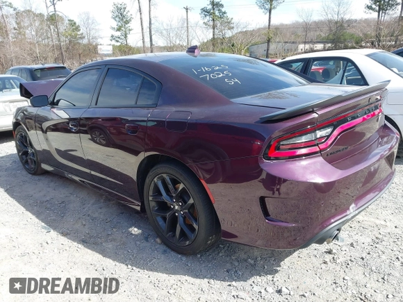 2021 Dodge Charger GT with VIN 2C3CDXHG4MH667025, listed as a IAAI auction lot 41602696 with 77,503 mi miles and . Bid and sale history available at DreamBid. Image 3.