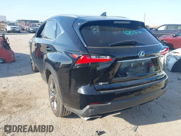 2017 Lexus NX 200t with VIN JTJYARBZ5H2061311, listed as a IAAI auction lot 41992457 with 28,748 mi miles and . Bid and sale history available at DreamBid. Image 3.