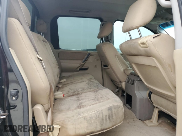 2010 Nissan Titan SE with VIN 1N6BA0ED7AN314912, listed as a Copart auction lot 44160485 with 382,943 mi miles and Salvage Title. Bid and sale history available at carsss.com. Image 10.