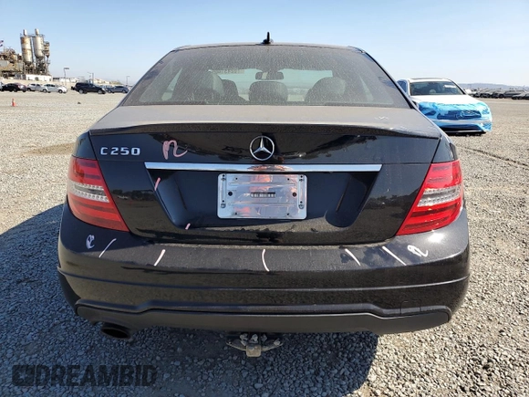 2013 Mercedes-Benz C 250 Sport with VIN WDDGF4HB1DR250090, listed as a Copart auction lot 62451405 with 146,568 mi miles and Salvage title. Bid and sale history available at DreamBid. Image 6.