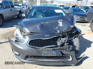 2015 Kia Cadenza Premium with VIN KNALN4D72F5176568, listed as a IAAI auction lot 41755575 with 117,780 mi miles. Bid and sale history available at carsss.com. Image 12.