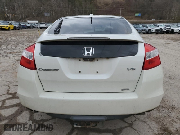 2012 Honda Crosstour EX-L with VIN 5J6TF2H5XCL001080, listed as a Copart auction lot 47047035 with Not Provided miles and Salvage Title. Bid and sale history available at carsss.com. Image 6.