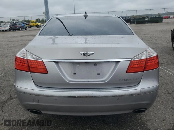 2011 Hyundai Genesis with VIN KMHGC4DF4BU115882, listed as a Copart auction lot 73282404 with 104,797 mi miles and Salvage Title. Bid and sale history available at carsss.com. Image 6.
